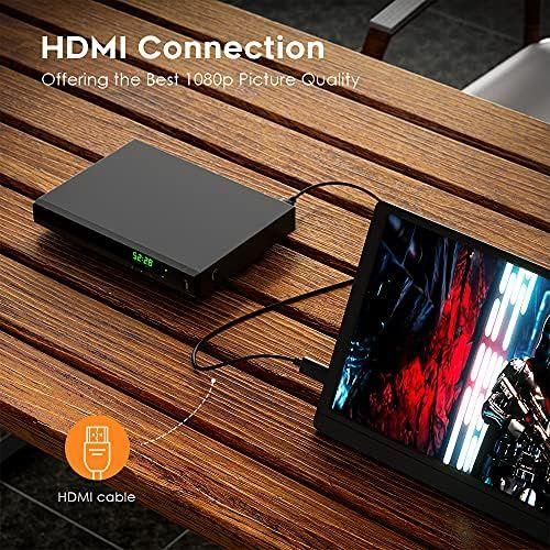 Leitor de DVD Blu-ray GEOYEAO EVP-102 1080P Home Theater - Dvd e